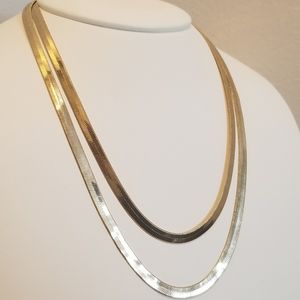 THALIA SODI 2 gold chain necklace